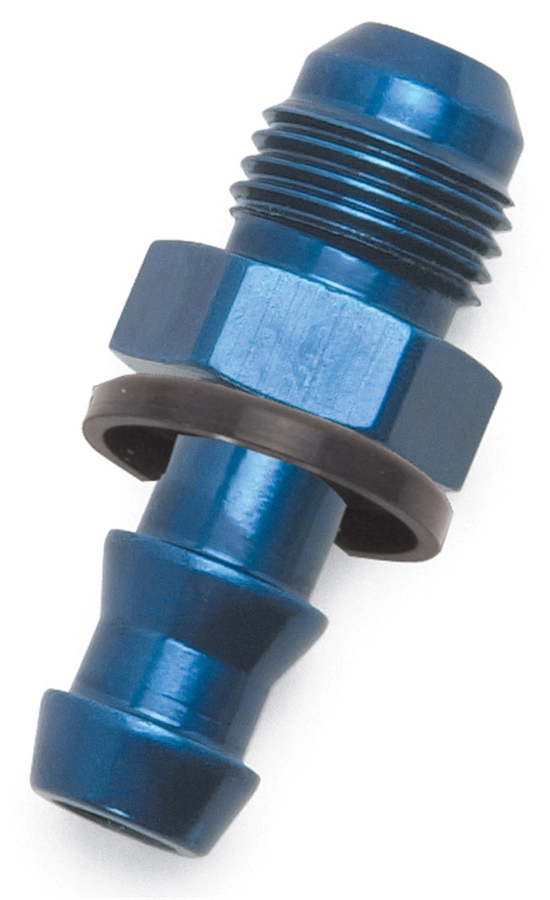 Russell Performance -12 AN Male to 3/4in Barb (Blue) Fittings Russell