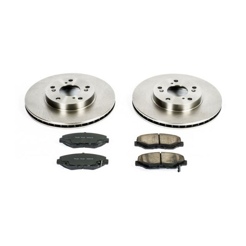 Power Stop 14-15 Acura ILX Front Autospecialty Brake Kit Brake Kits - OE PowerStop