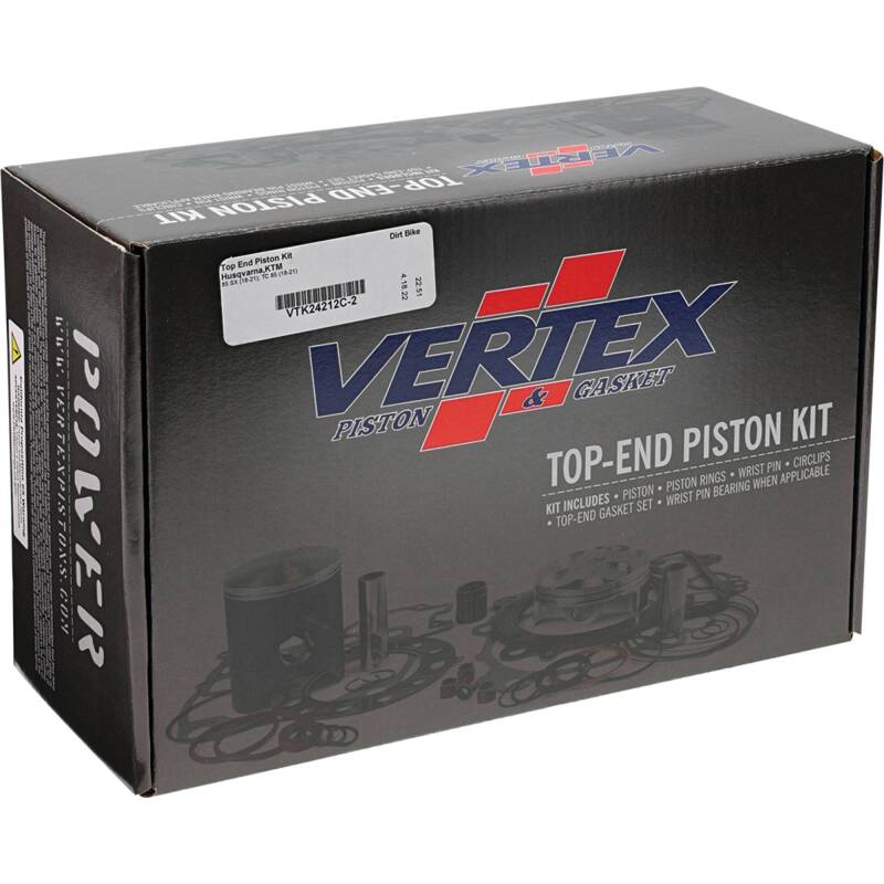 Vertex Piston 18-23 KTM 85 SX 85cc Top End Piston Kit Piston Sets - Powersports Vertex Pistons