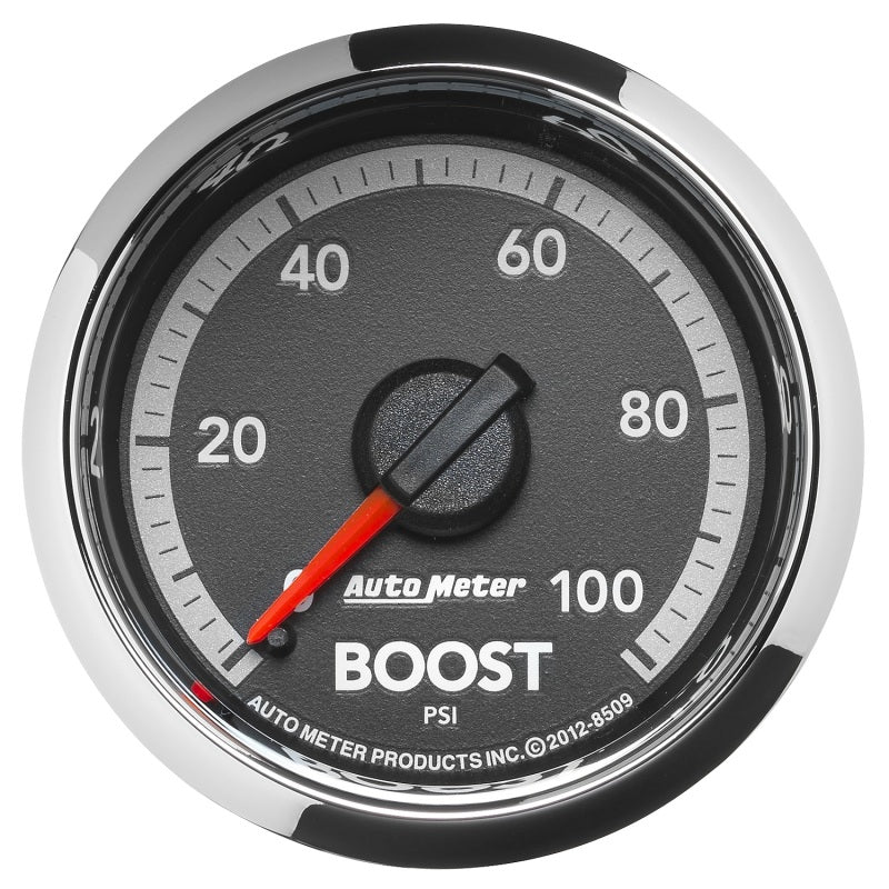 Autometer Gen4 Dodge Factory Match 52.4mm Mechanical 0-100 PSI Boost Gauge Gauges AutoMeter