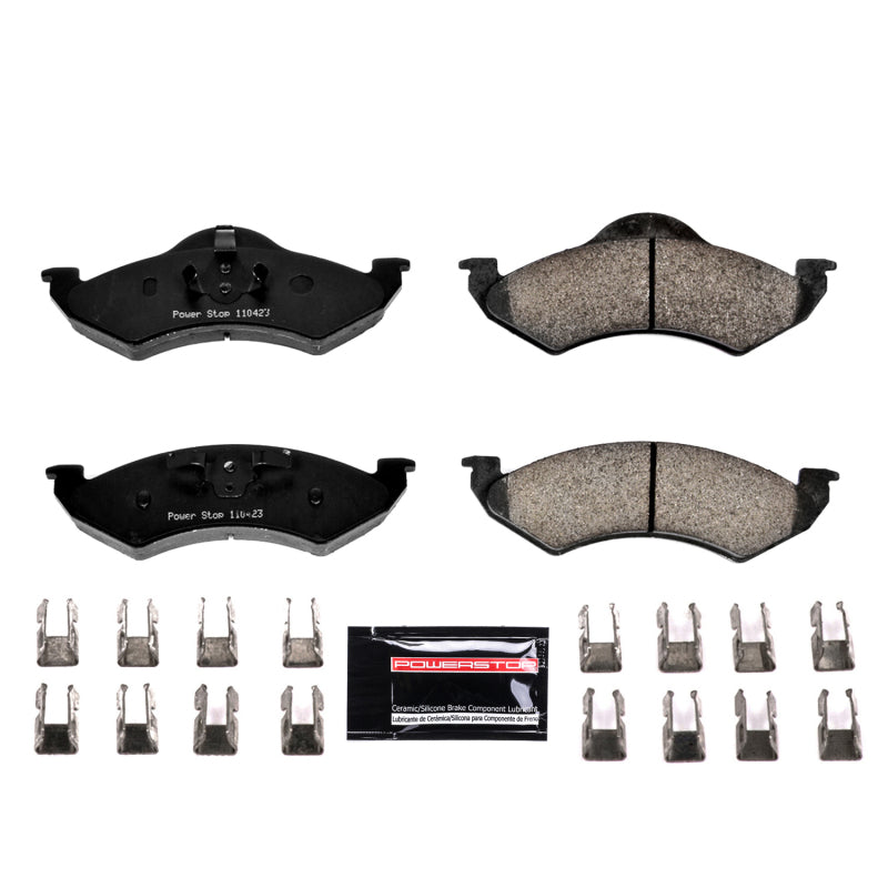 Power Stop 00-02 Dodge Dakota Front Z23 Evolution Sport Brake Pads w/Hardware Brake Pads - Performance PowerStop
