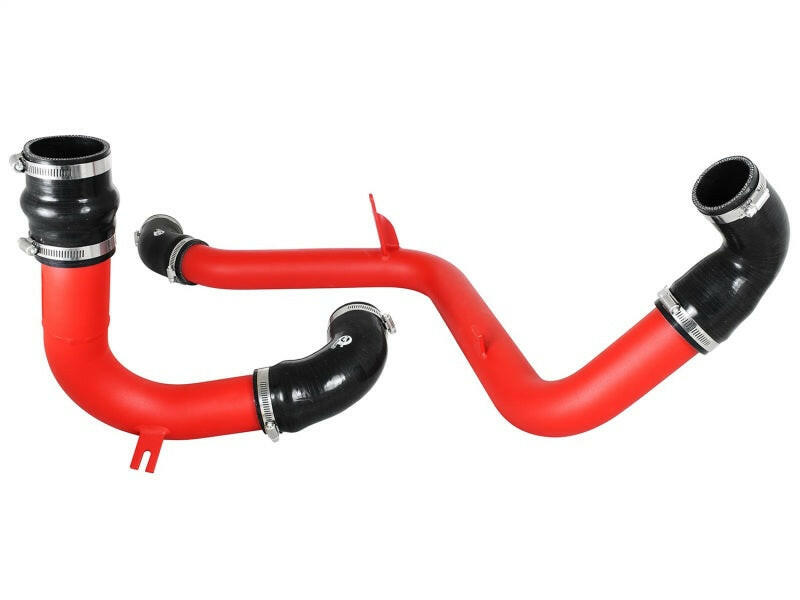 aFe BladeRunner 2.5in Red Intercooler Tubes Hot and Cold Side 12-16 Ford Focus ST 2.0L (t) Intercoolers aFe