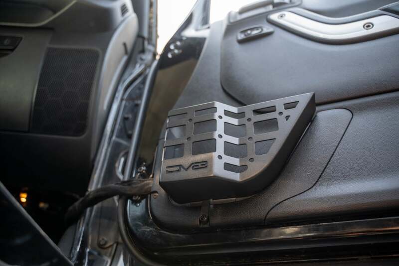 DV8 Offroad 11-18 Jeep Wrangler JK Front Door Pocket Molle Panels Exterior Trim DV8 Offroad