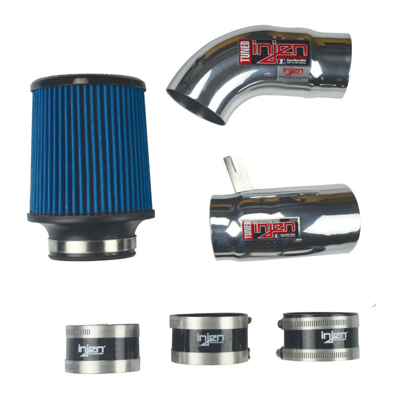 Injen 94-04 S10 Sonoma Jimmy Blazer 4.3L V6 Polished Power-Flow Air Intake System Cold Air Intakes Injen