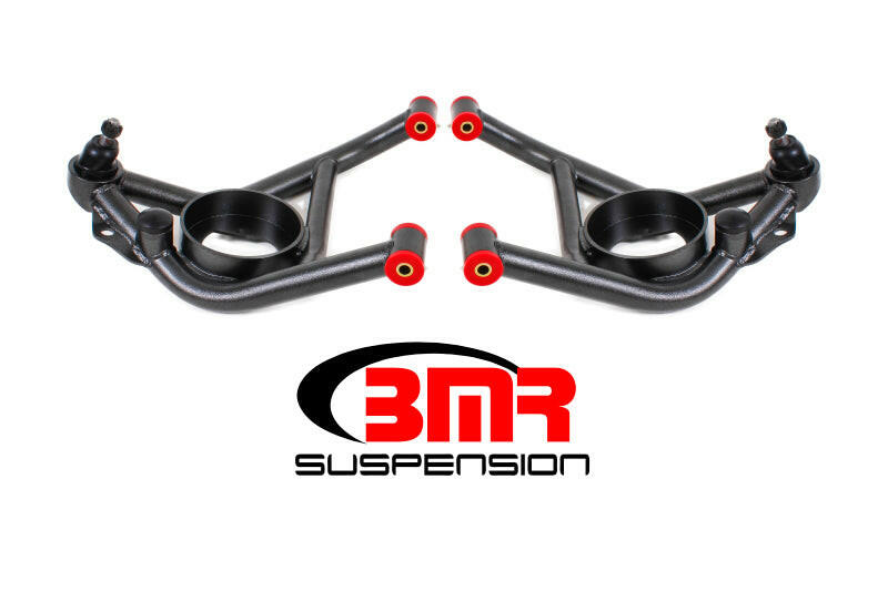 BMR 70-81 2nd Gen F-Body Non-Adj. Lower A-Arms (Polyurethane) - Black Hammertone Control Arms BMR Suspension