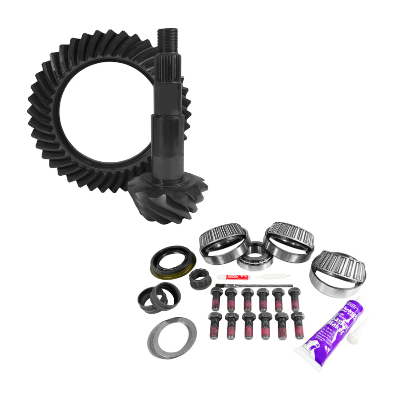 Yukon 11.5in AAM 4.11 Rear Ring & Pinion Install Kit 4.125in OD Pinion Bearing Differential Install Kits Yukon Gear & Axle