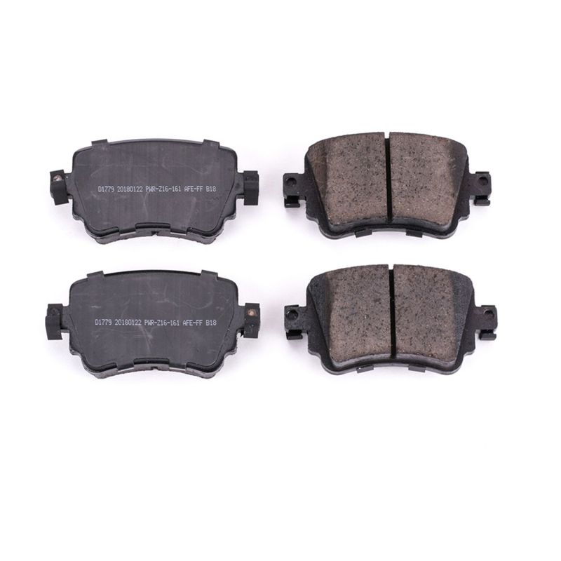 Power Stop 16-18 Audi Q3 Rear Z16 Evolution Ceramic Brake Pads Brake Pads - OE PowerStop