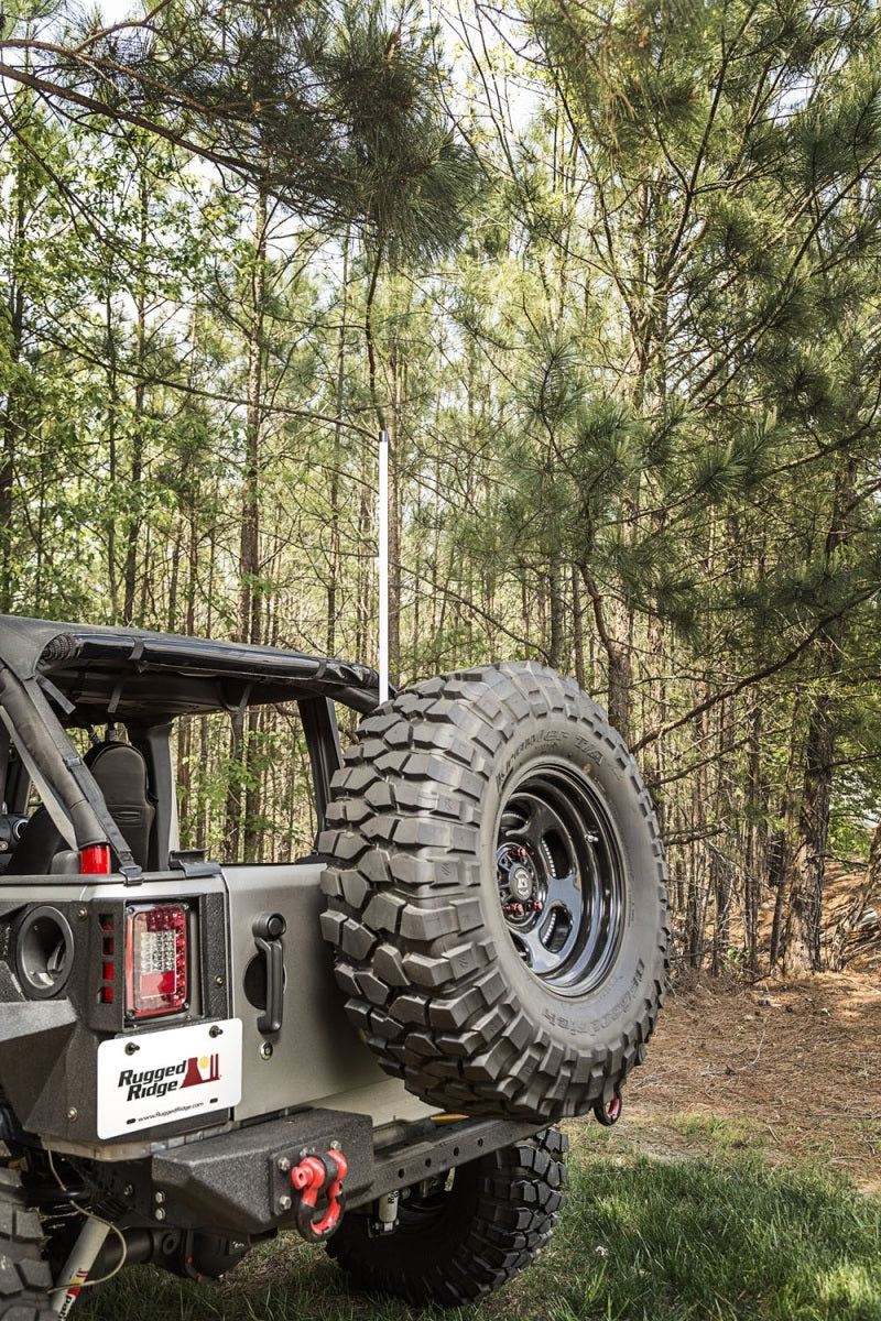 Rugged Ridge 39in RGB Lighted Whip Antennas Rugged Ridge