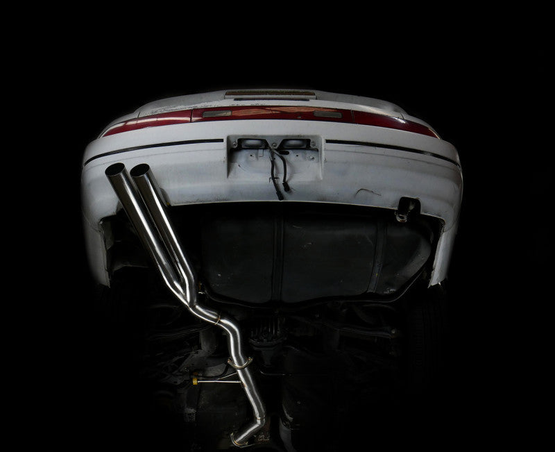 ISR Performance Series II - EP Dual Rear Section Only - 89-94 Nissan 240sx (S13) Axle Back ISR Performance