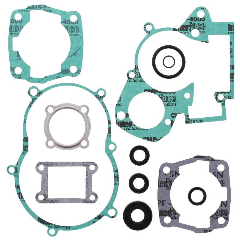 Vertex Gaskets 02-07 KTM MINI ADV 50 Complete Gasket Kit w/ Oil Seals Engine Hardware Vertex Pistons
