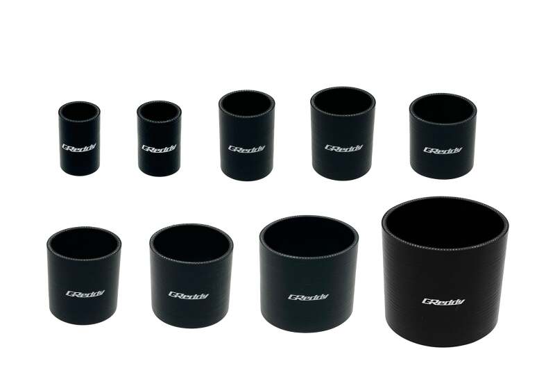 GReddy 70mm x 70mm Silicone Straight Hose - Black Silicone Couplers & Hoses GReddy