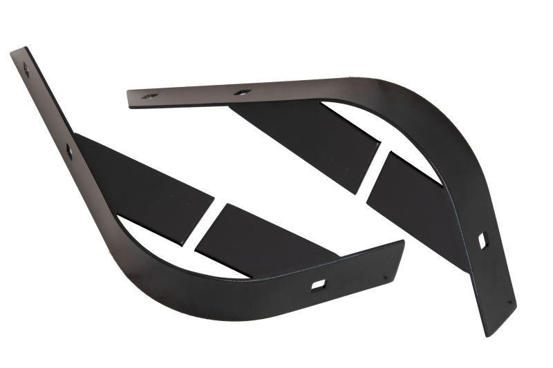 Kentrol 55-86 Jeep CJ Rear Body Guard Jeep Black Powder Coated Stainless Body Armor & Rock Rails Kentrol