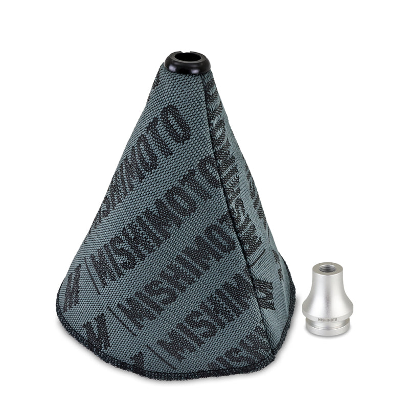 Mishimoto Shift Boot Cover + Retainer/Adapter Bundle M12x1.25 Silver Shift Knobs Mishimoto