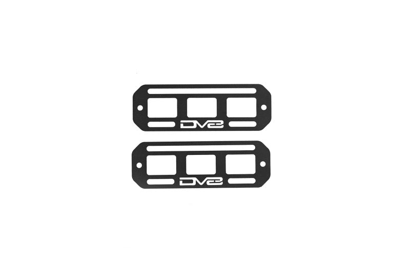 DV8 Offroad Universal Molle Panels - 7In x 2.5In PAIR Exterior Trim DV8 Offroad