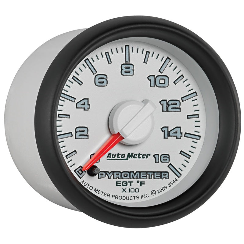 Autometer Factory Match 52.4mm Full Sweep Electronic 0-1600 Deg F EGT/Pyrometer Gauge Gauges AutoMeter
