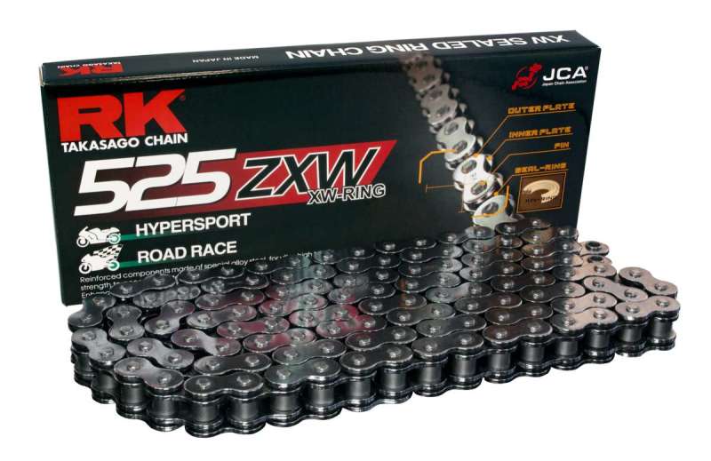 RK Chain CC525ZXW-100FT XW-Ring - Chrome Chains RK Chain