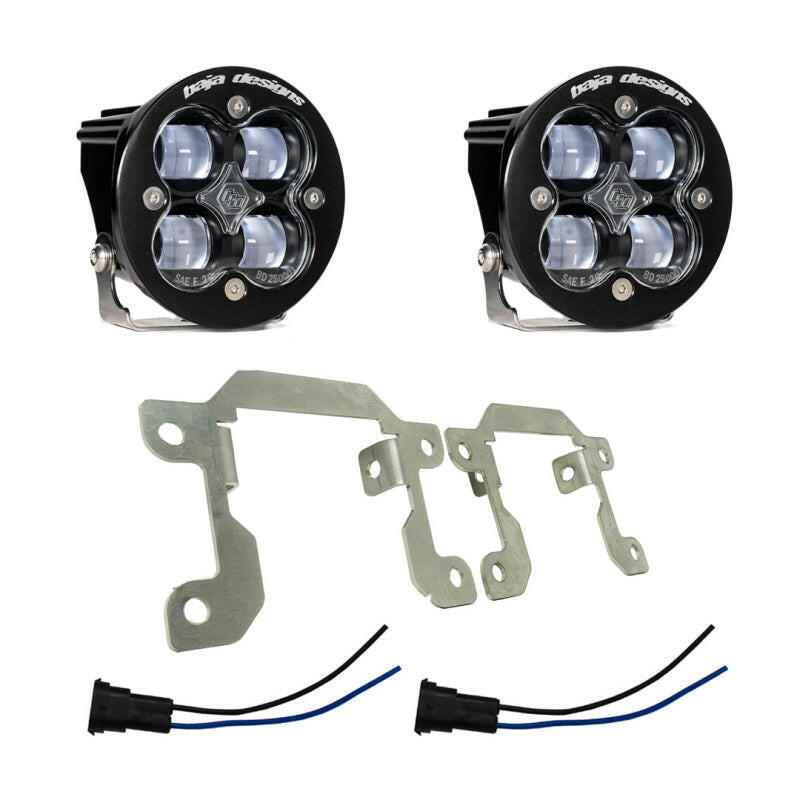 Baja Designs 2019+ Ram 2500/3500 Big Horn Fog Pocket Kit - Clear Fog Lights Baja Designs
