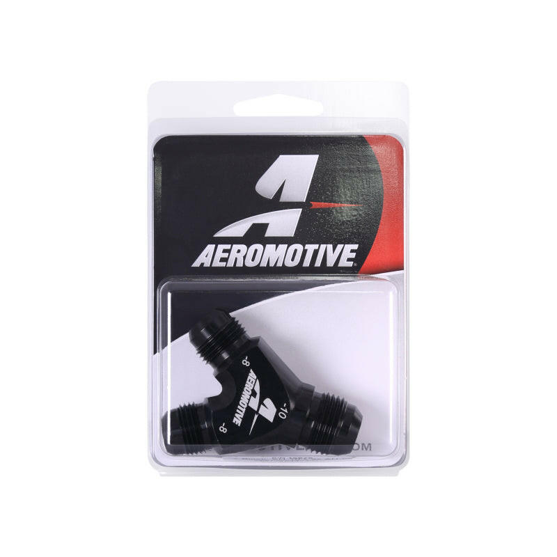 Aeromotive Y-Block - AN-12 - 2x AN-10 Fittings Aeromotive