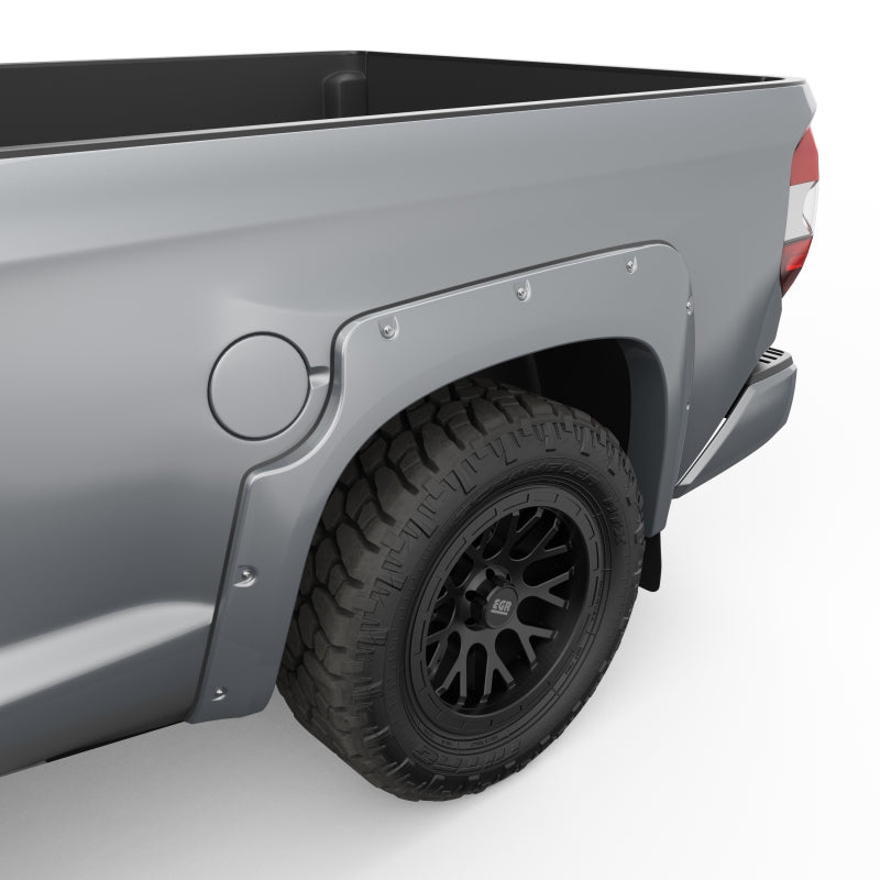 EGR 14+ Toyota Tundra Bolt-On Look Color Match Fender Flares - Set - Silver Sky Fender Flares EGR