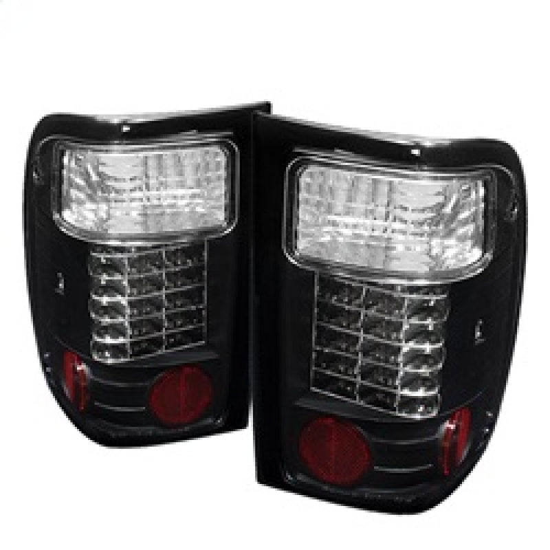 Spyder Ford Ranger 01-05 LED Tail Lights Black ALT-YD-FR98-LED-BK Tail Lights SPYDER