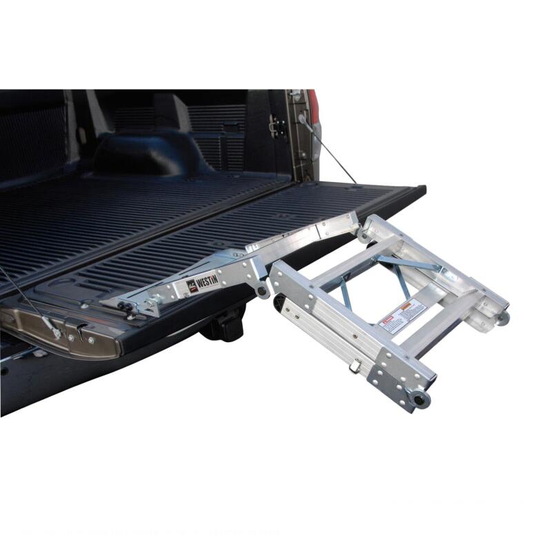 Westin Truck-Pal Tailgate Ladder - Aluminum Truck Steps Westin
