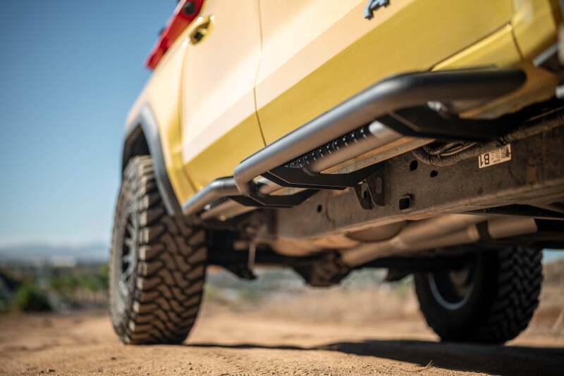 DV8 Offroad 23-24 Chevy Colorado OE Plus Side Steps - Black Steel Side Steps DV8 Offroad