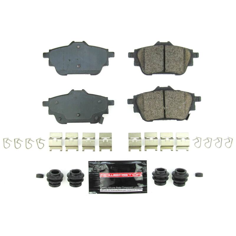 Power Stop 20-21 Nissan Sentra Rear Z23 Evo Sport Brake Pads w/Hardware Brake Pads - Performance PowerStop