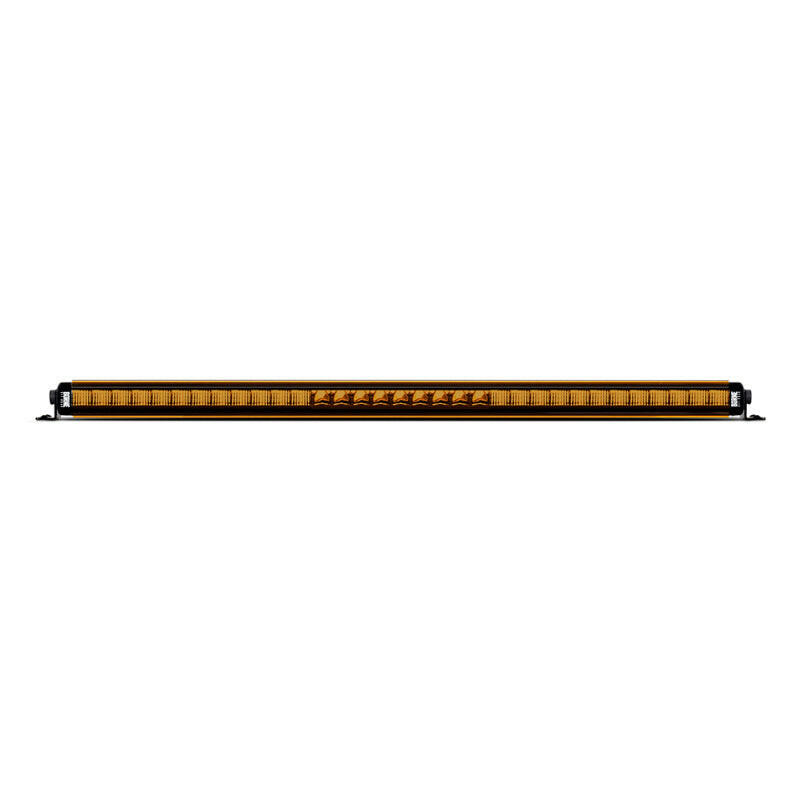 Borne Off-Road Light Bar Cover Single Row 30in Amber Light Covers and Guards Borne Off-Road
