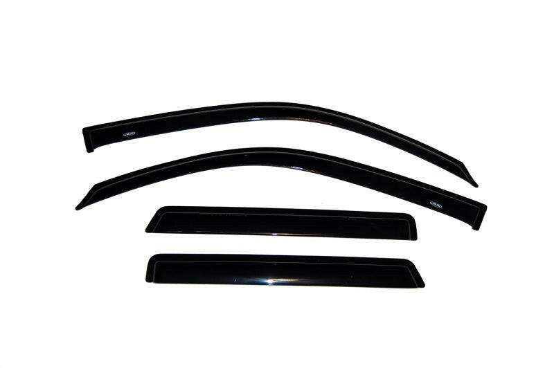 AVS 04-07 Buick Rainier Ventvisor Outside Mount Window Deflectors 4pc - Smoke Wind Deflectors AVS