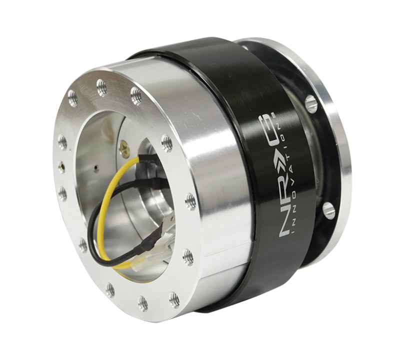 NRG Quick Release Gen 1.5 - Silver Body / Black Chrome Ring Quick Release Adapters NRG