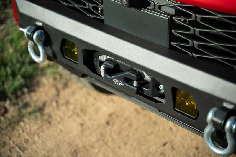 DV8 Offroad 14-24 Toyota 4Runner Centric Series Winch Front Bumper Bumpers - Steel DV8 Offroad