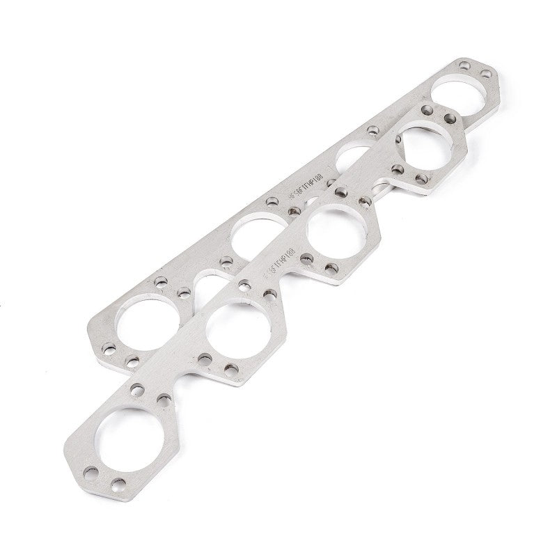 Stainless Works Small Block Ford Trick Flow High Port Header 304SS Exhaust Flanges 1-7/8in Primaries Flanges Stainless Works