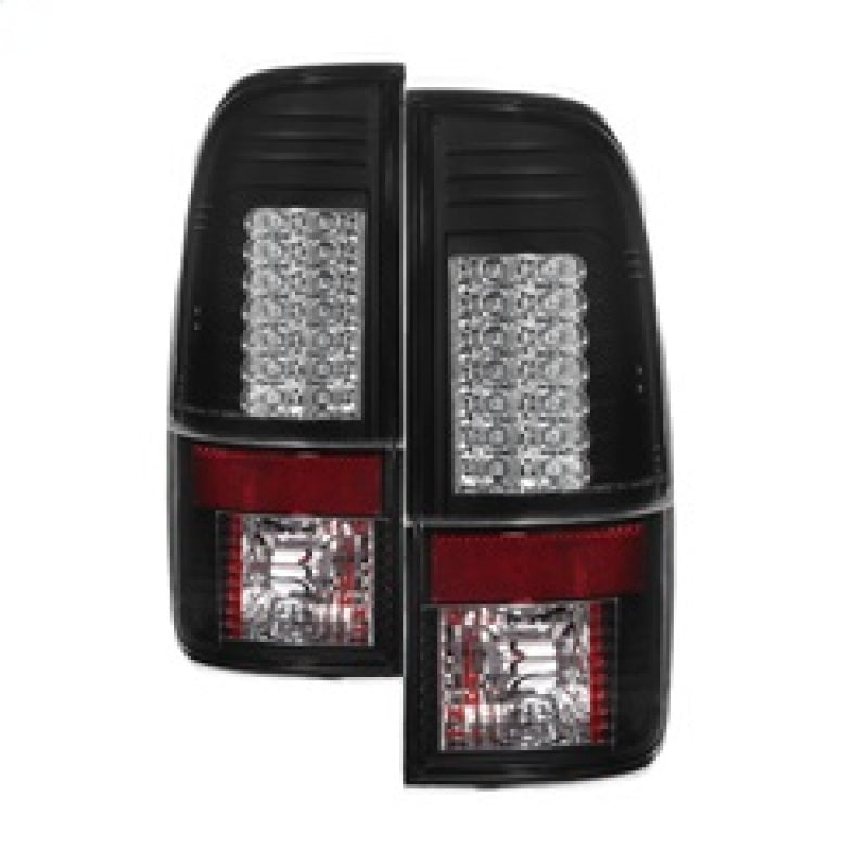 Spyder Ford F150 Styleside 97-03/F250 Version 2 LED Tail Lights Blk ALT-YD-FF15097-LED-G2-BK Tail Lights SPYDER