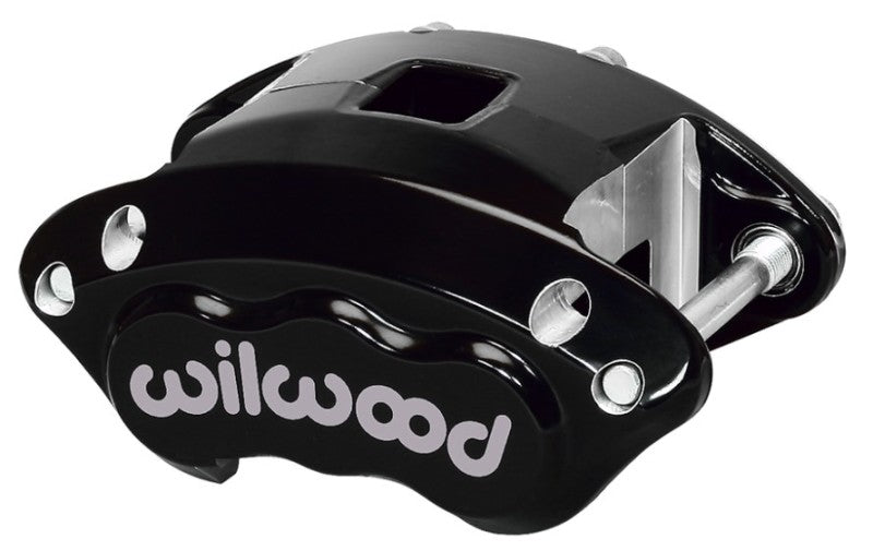 Wilwood Caliper-D154-Black 1.12/1.12in Pistons 0.81in Disc Brake Calipers - Perf Wilwood
