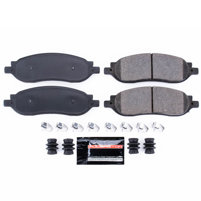 Power Stop 05-07 Ford F-250 Super Duty Rear Z23 Evolution Sport Brake Pads w/Hardware Brake Pads - Performance PowerStop