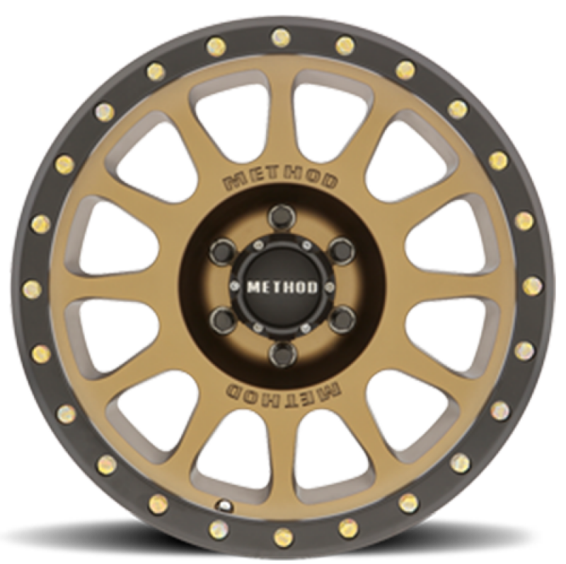 Method MR305 17x8.5 25mm Offset 6x120 83mm Centerbore Method Bronze - Matte Black Wheels - Cast Method Wheels