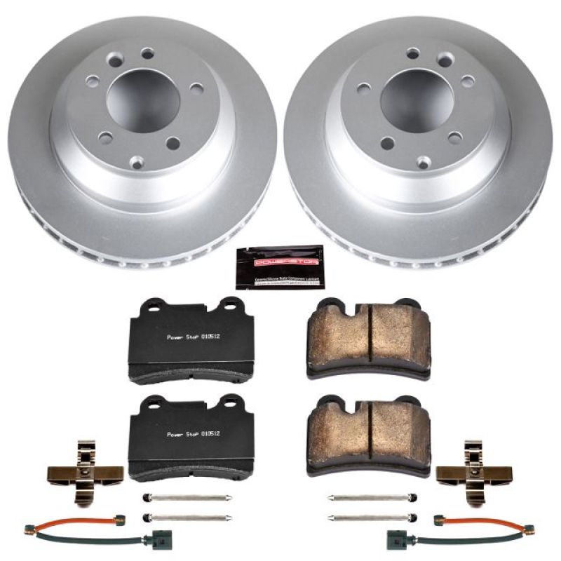 Power Stop 2006 Volkswagen Touareg Rear Z23 Evolution Sport Coated Brake Kit Brake Kits - Performance D&S PowerStop