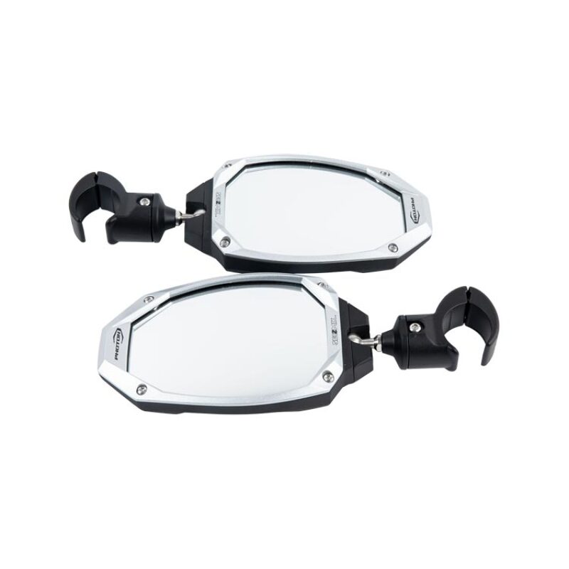 Seizmik 24+ Polaris/Cam-am/Honda/Kaw Photon Sideview Mirror - Adj. 1.75-2 in. ROP Clamp Pair Side Mirrors Seizmik