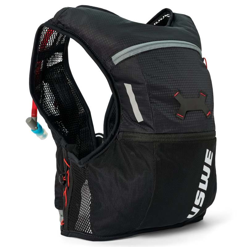 USWE Rush Bike Hydration Vest 8L Carbon Black - Small Vests USWE