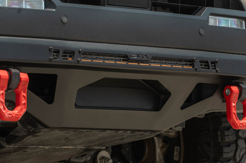 DV8 Winch Fairlead Cover Plate - Micro Texture Black Winch Accessories DV8 Offroad