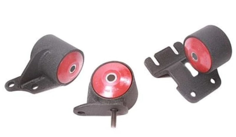 Innovative 90-93 Integra B-Series Black Steel Mounts 60A Bushings (Auto Trans) Engine Mounts Innovative Mounts