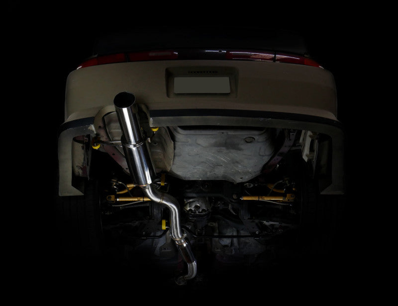 ISR Performance Series II - GT Single Exhaust System - Resonated - 95-98Nissan 240sx (S14) Axle Back ISR Performance