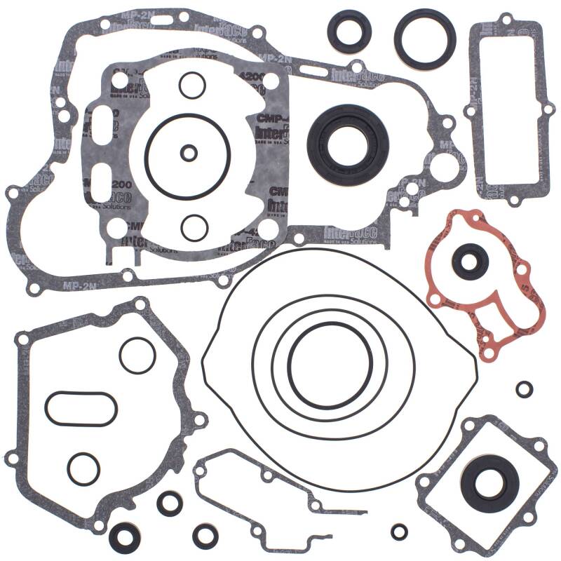 Vertex Gaskets 02-23 Yamaha YZ250 Complete Gasket Kit w/ Oil Seals Engine Hardware Vertex Pistons