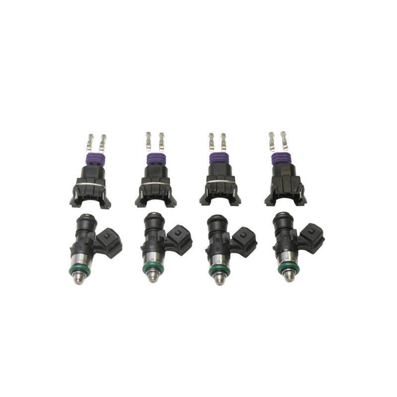 Deatschwerks Set of 4 1500cc/min For The Fitech/Holley Sniper TBI Units Fuel Injector Sets - 4Cyl DeatschWerks