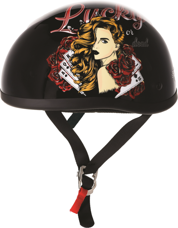 Skid Lids Lucky Lady Original Helmet - Medium Helmets and Accessories Bikers Choice