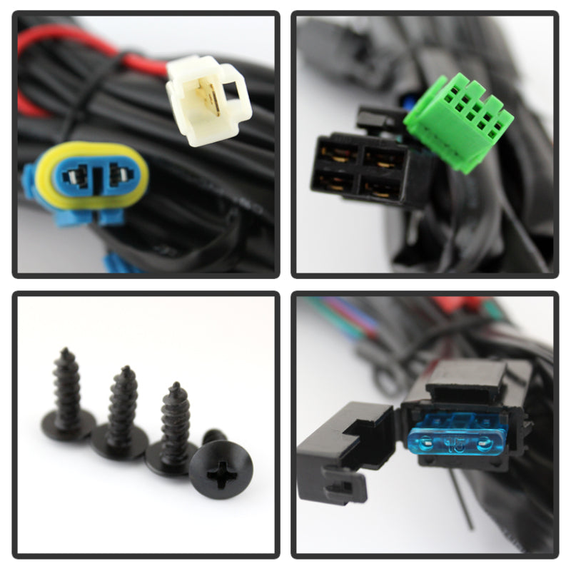 Spyder Toyota Tundra 2014+ OEM Fog Lights W/Switch- Smoked FL-CL-TTU14-SM Fog Lights SPYDER