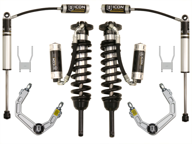ICON 05-11 Toyota Hilux 0-3in Stage 5 Suspension System w/Billet Uca Coilovers ICON