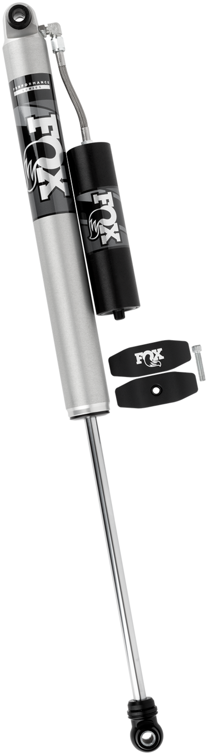 Fox 17-18 Ford F250 2.0 Perf Series Smooth Body Remote Res. Rear Shock - 4-6in Lift Shocks and Struts FOX