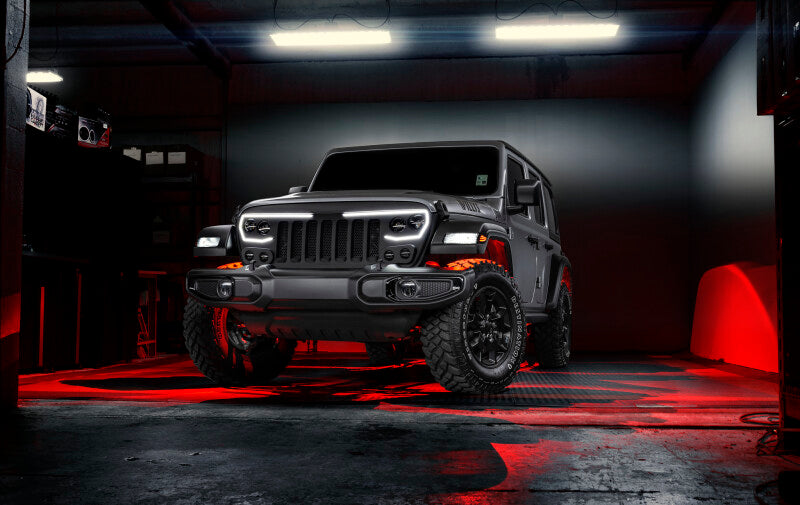 Oracle VECTOR Series Full LED Grille - Jeep Wrangler JL/JT - NA Light Accessories and Wiring ORACLE Lighting