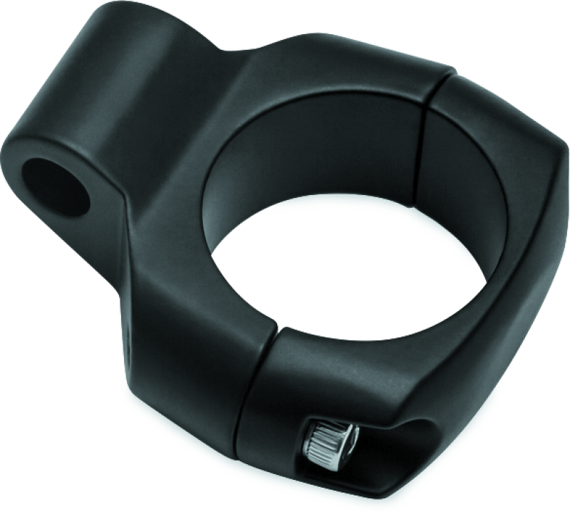 Kuryakyn Mirror Adapter 1-1/4inch Bars Mount Satin Black Rear View Mirrors Kuryakyn